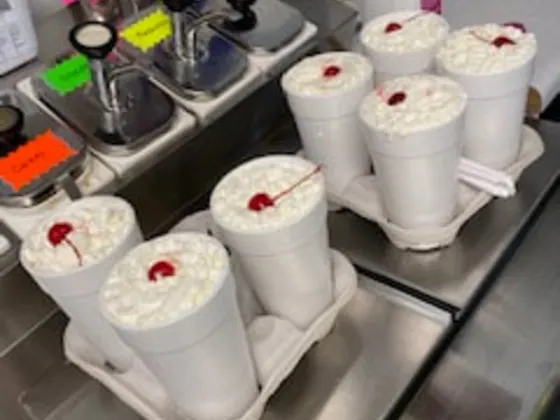 Shakes from the snack bar